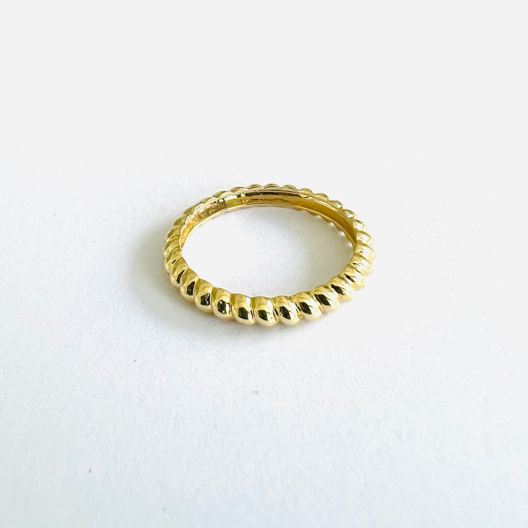 Ring MIMO - Twist Ring 18K Solid Gold