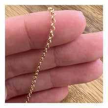 Load image into Gallery viewer, Bracelet AUGUSTINE - Chain Bubble Link Bracelet 18K Gold
