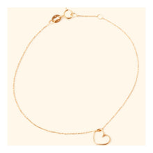 Load image into Gallery viewer, Bracelet ANNE-SO - Extra Thin Chain Classic and Delicate 18k gold
