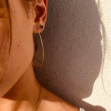 Load image into Gallery viewer, Hoop Earrings MEDINA - 18K Yellow Gold
