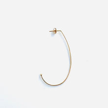 Load image into Gallery viewer, Hoop Earrings MEDINA - 18K Yellow Gold
