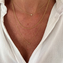 Load image into Gallery viewer, Necklace Bubble Chain FRIDA - 18K Gold Thin And Delicate
