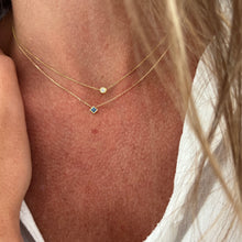 Load image into Gallery viewer, PAULA 18K Gold Necklace &amp; Pricess Sapphire
