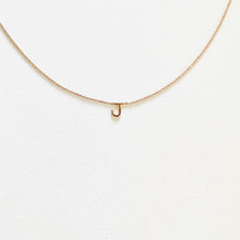 Load image into Gallery viewer, Necklace JOSEPHINE 18K Gold Chain Necklace Letter
