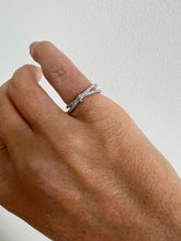 Load image into Gallery viewer, Ring DANY - Twist Diamond Ring 18K Solid Gold
