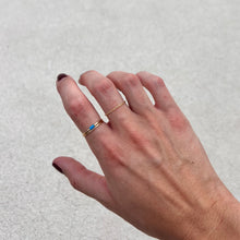 Load image into Gallery viewer, Ring JOY 18K Gold Ring and Turquoise Baguette
