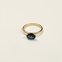 Load image into Gallery viewer, Ring SALI - Blue Sapphire Ring 18K Gold 1.2ct
