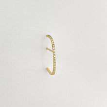 Load image into Gallery viewer, Earrings PALMYRE 18K Gold Suspender Diamond Earrings
