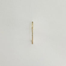 Load image into Gallery viewer, Earrings PALMYRE 18K Gold Suspender Diamond Earrings
