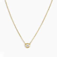 Load image into Gallery viewer, Necklace CECILIA 18K Gold Necklace with Diamond 0.03 Ct
