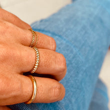 Load image into Gallery viewer, Ring MIMO - Twist Ring 18K Solid Gold
