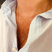 Load image into Gallery viewer, Necklace LIAM 18K Gold Chain Necklace bubbled links
