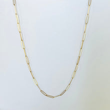 Load image into Gallery viewer, Necklace ANDREA 18K Yellow Gold Necklace Squared Links
