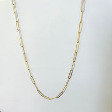 Load image into Gallery viewer, Necklace ANDREA 18K Yellow Gold Necklace Squared Links
