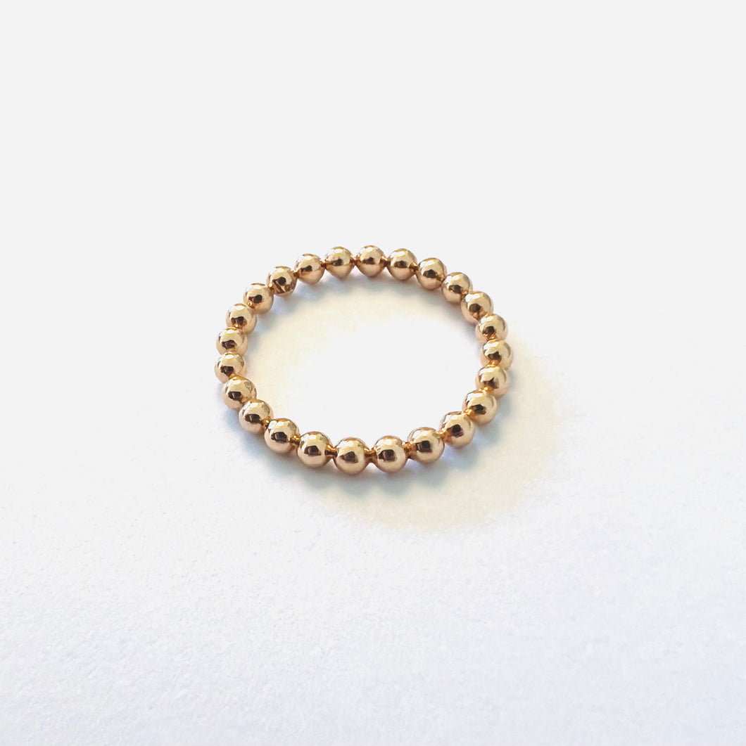 Ring ANNA - 18K Gold Bubble Ring