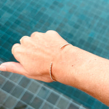 Load image into Gallery viewer, Bracelet Bangle Francoise - Open Bangle Bubble 18K Gold
