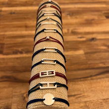 Load image into Gallery viewer, Bracelet  AUGUSTE - Medal Cordon Bracelet - Engraving On Demand
