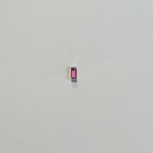Load image into Gallery viewer, Earrings MARYSE - Baguette Pink Sapphire - 18K gold
