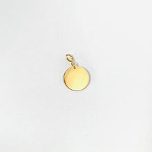 Load image into Gallery viewer, LORAINE Medal With Lock 18K Gold Engraving On Demand
