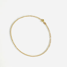 Load image into Gallery viewer, ANKLET ADELINE - Chain Bubble Link Anklet 18K Gold
