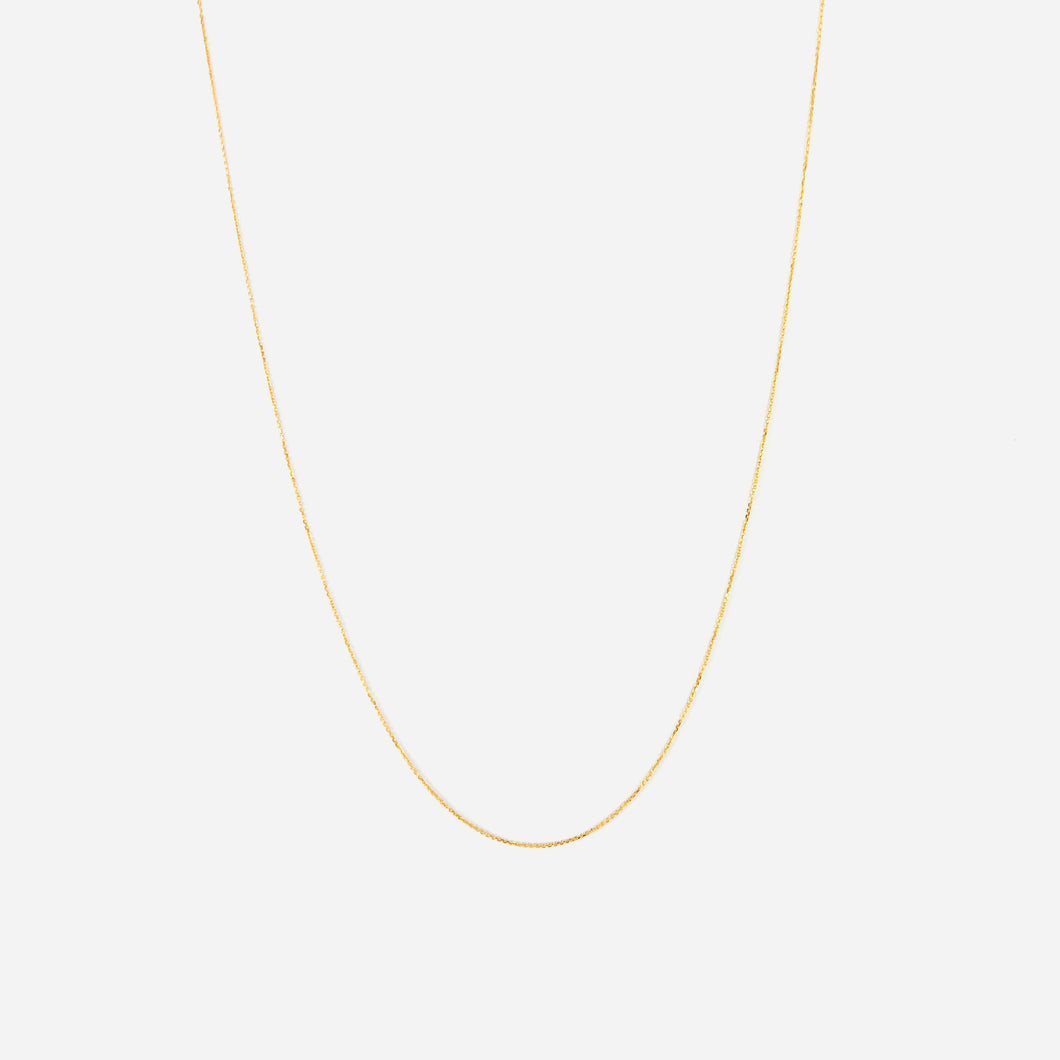 Necklace PALOMA - 18K Gold Thin And Delicate Chain Necklace
