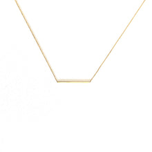 Load image into Gallery viewer, Necklace COLETTE Necklace Chain &amp; Baguette 18 carats Gold
