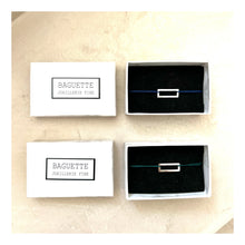 Load image into Gallery viewer, Bracelet THÉO - Rectangle Rounded Link Cordon Bracelet- Engraving On Demand
