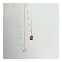Load image into Gallery viewer, DELPHINE Medallion LOVE 18K Gold Engraving On Demand
