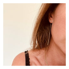 Load image into Gallery viewer, Earrings extension universal pendent &amp; piercing 18K Gold
