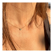 Load image into Gallery viewer, Necklace CECILIA 18K Gold Necklace with Diamond 0.03 Ct
