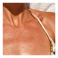 Load image into Gallery viewer, Necklace CECILIA 18K Gold Necklace with Diamond 0.03 Ct
