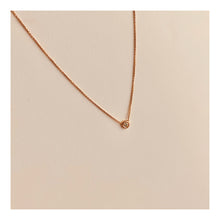 Load image into Gallery viewer, Necklace CECILIA 18K Gold Necklace with Diamond 0.03 Ct
