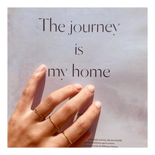 Load image into Gallery viewer, Ring CYRIELLE 18K Gold Chain Ring and Round Diamond Cut 0.03ct
