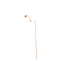 Load image into Gallery viewer, Earrings extension universal pendent &amp; piercing 18K Gold
