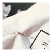 Load image into Gallery viewer, Ring ANNE-LAURE 18K Gold Ring Diamond 0.06 Ct
